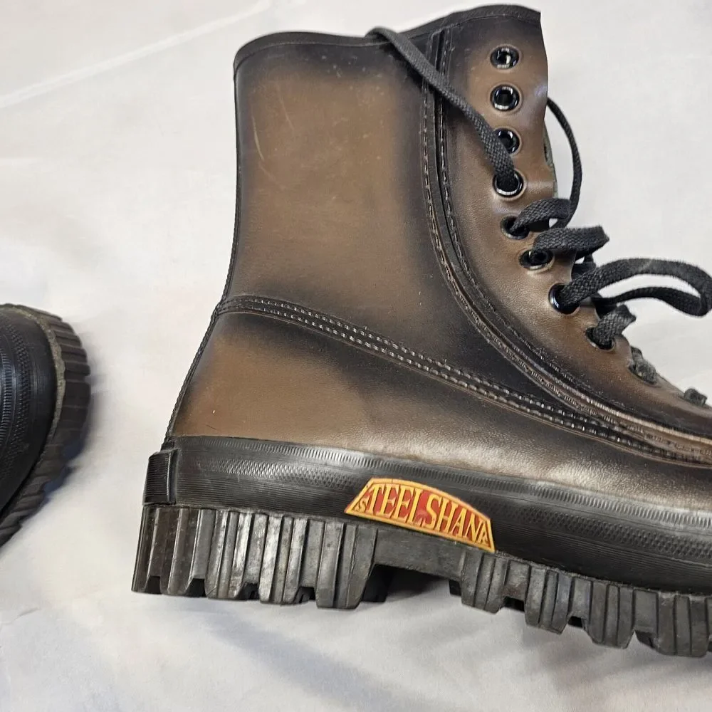 Steel‎ Shank rubber work boots Men Size 10